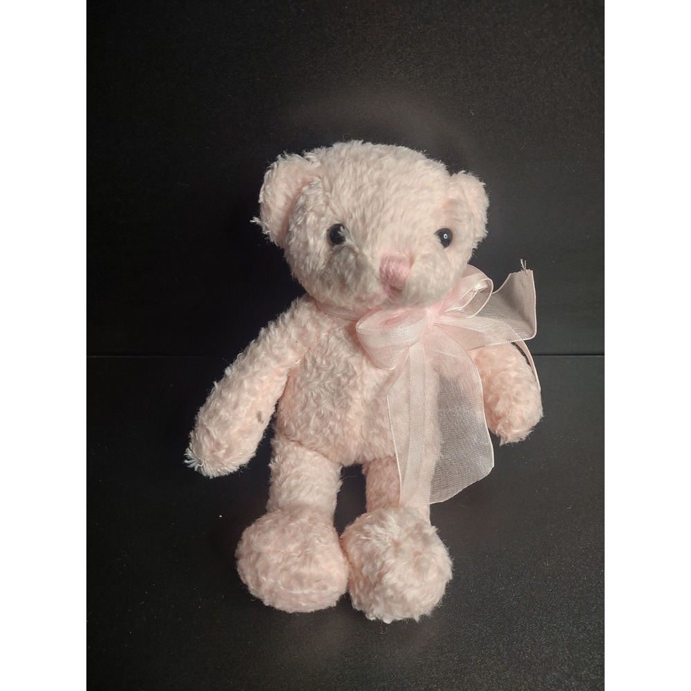 Vintage White Teddy Bear Stuffed Animal